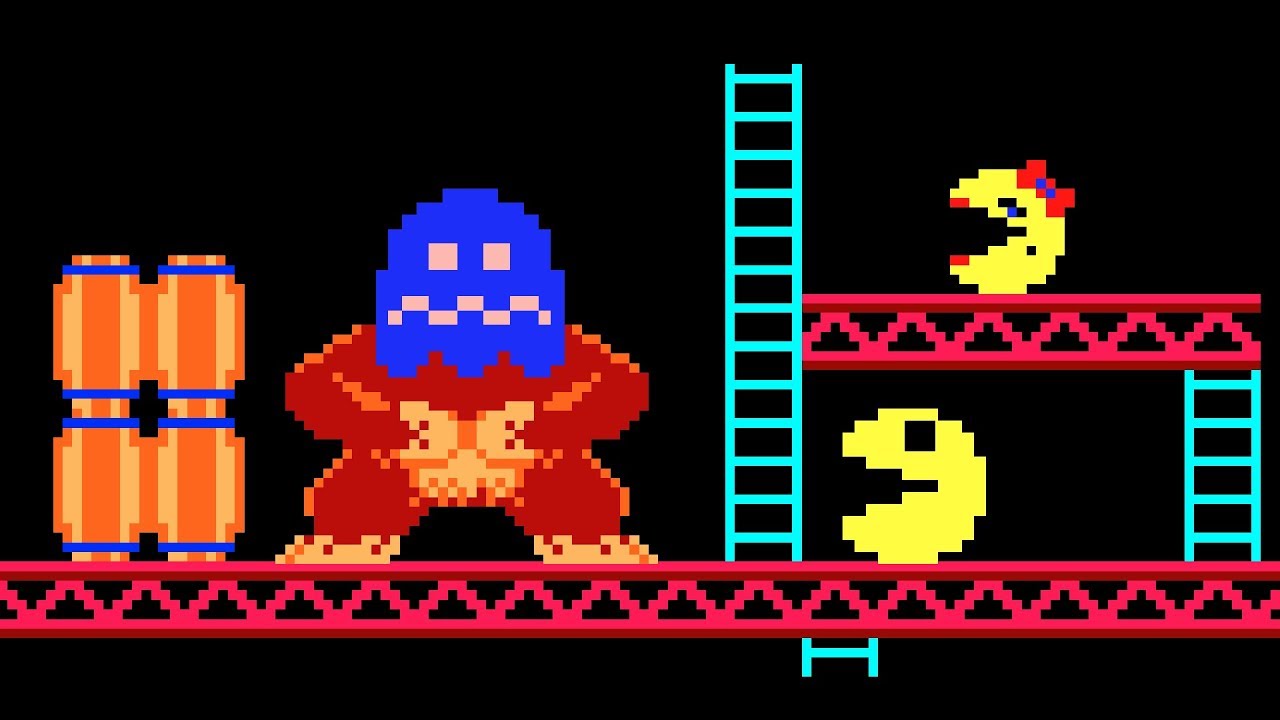 Pacman vs Donkey Kong - LokmanVideo.