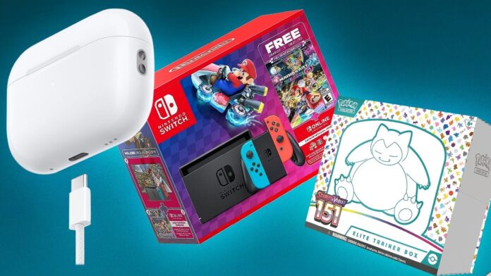 Daily Deals: $50 Off Apple AirPods Pro with USB, Black Friday Nintendo Switch Mario Kart Bundle