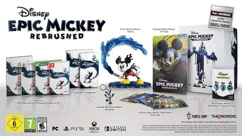 disney-epic-mickey-rebrushed-collectors-edition-preorders-live-limited-to-5000.jpg Disney Epic Mickey: Rebrushed Collector’s Edition Preorders Live, Limited To 5,000