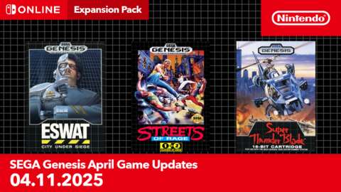 Nintendo Switch Online Adds Three Sega Genesis Classics