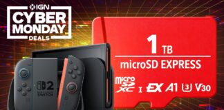 The Mega-Sized 1TB Nintendo Switch 2 Memory Card Drops to the Lowest Price Ever for Cyber Monday The Mega-Sized 1TB Nintendo Switch 2 Memory Card Drops to the Lowest Price Ever for Cyber Monday