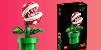Lego Super Mario Piranha Plant Model Discounted To $36 This Weekend