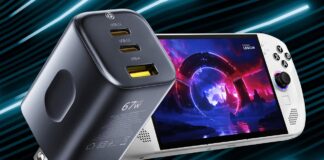 The $17 Baseus 67W USB-C Charger Will Fast Charge the Most Powerful Gaming Handheld PCs The $17 Baseus 67W USB-C Charger Will Fast Charge the Most Powerful Gaming Handheld PCs